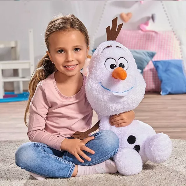 Peluche Frozen II Olaf 50cm Grande Originale Disney Famosa