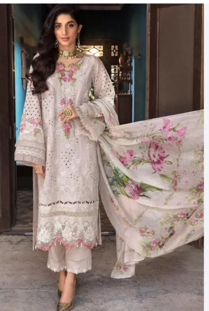 Tuta da prato designer pakistano Elaf non cucita