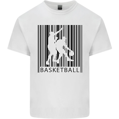 Giocatore di basket CODICE A BARRE Bambini T-shirt per bambini