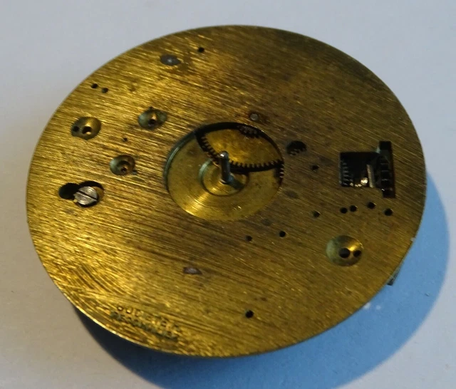 Mouvement Horloge Gousset Incomplet – Pièce D’occasion Pour Réparation
