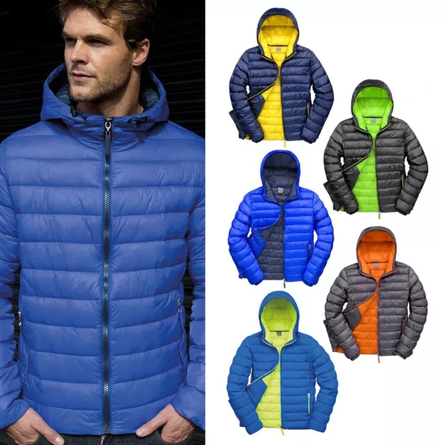 Result Urban Outdoor Men's Snow Bird Hooded Jacket R194M -Winter Outerwear Hoody