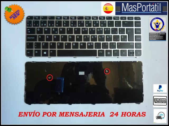 Teclado Español Portatil Hp Elitebook 840 G3  819877-071  Tec56