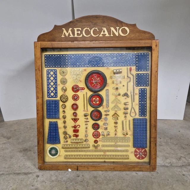 Ancien Meuble Comptoir Vitrine De Magasin
