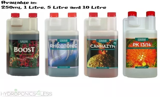 Canna Additive Full Range Boost Rhizotonic Cannazym PK13/14 250ml 1 Litre 5L 10L