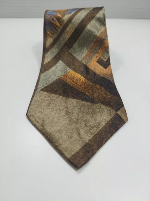Cravatta Byblos Made In Italy Uomo 100% Seta Tie Silk Vintage Corbata Cravate