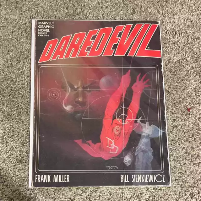 Daredevil Love & War 1986 marvel graphic novel #24 frank miller bill sienkiewicz