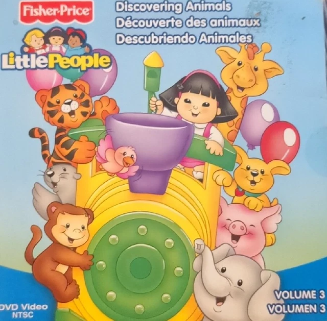 DVD Video - Fisher Price Little People (Vol 3) Discovering Animals (2007)