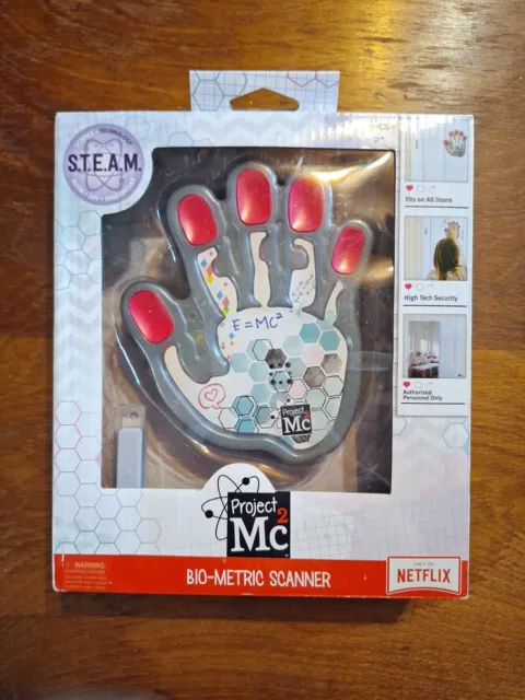 STEM Kit New Project MC 2 Squared Bio-Metric Hand Scanner High Tech Security