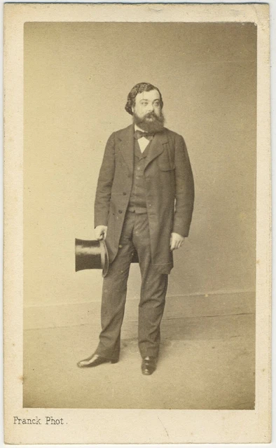 CDV (Carte De Visite) Vers 1865, Portrait De Louise Gleize De Lablanque Née Roquefeuille, Noblesse