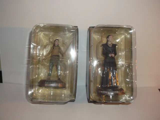 2 Dif Game Of Thrones Figurines Sansa Stark 4.08 + Arya Stark 1.03 New Boxed