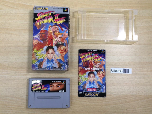 UE8785 STREET FIGHTER II 2 Turbo BOXED SNES Super Famicom