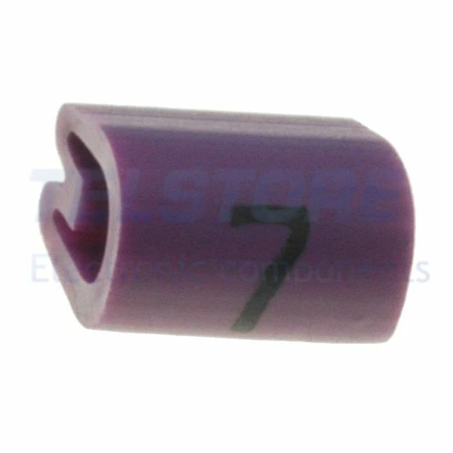 1000pcs 06161707 Segna cavi per cavi e fili Simbolo dell'etichetta 7 PVC