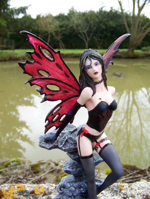 15401 FIGURINE STATUETTE Fee Elfe Fairy Meditation Heroic Fantasy Ange 1 Sur 4 EUR 30,00 - FR