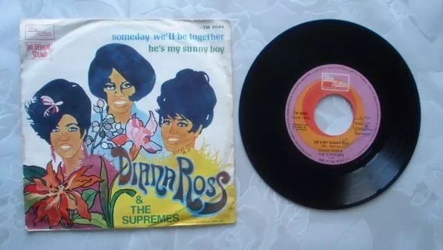 Diana Ros   & The Supremes Someday We'll Be Together  Italy 7"Tamla Motown 1970