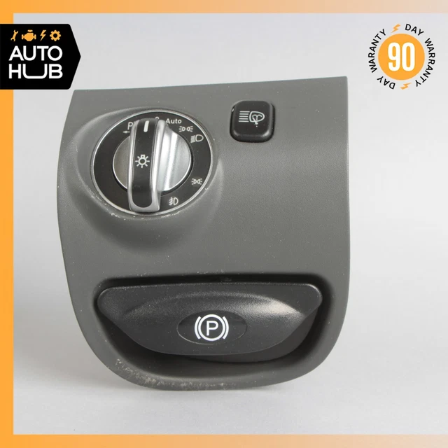 03-12 Mercedes R230 SL600 SL550 SL55 AMG Headlight Control Switch Charcoal OEM