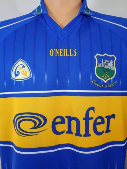 O'Neills Ireland Gaelic Tiobraid Arann Jersey Mens Small Blue Football Hurling 2