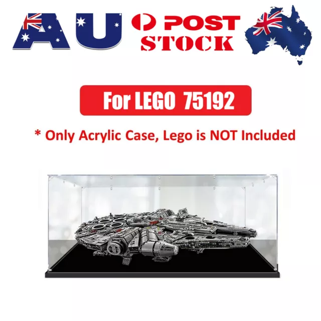 Display Case for LEGO 75192 Star Wars Millennium Falcon Box Dust Proof Glue Free