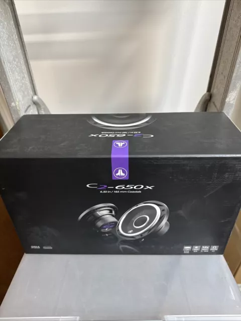 JL Audio C2-650x 2-Way 6.5in. Car Speaker Coaxials Brand New