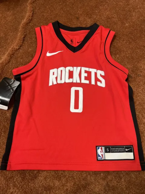 H-Town City Edition Houston Rockets Russell Westbrook Nike Jersey Sz 3XL  RARE