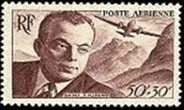 France Timbre Stamp Avion N° 21 " Antoine De Saint - Exupery " Neuf X Tb