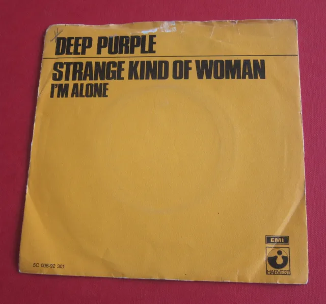 Deep Purple / Strange Kind Of Woman / 7” Holland Ps Picture Sleeve