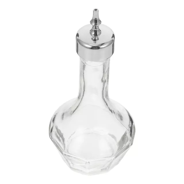 Barra di vetro strumenti barista bottiglia contagocce cocktail (argento 50 ml) forniture vasi