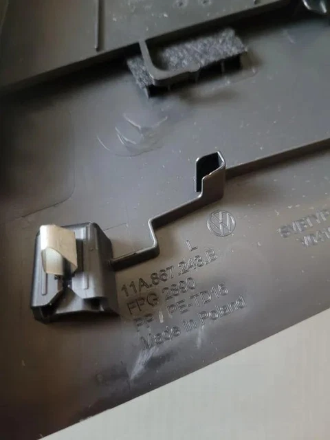 VW ID.4 E21 Left Side B Pillar Trim 11A867243B Electricity 109kw 2022 ...