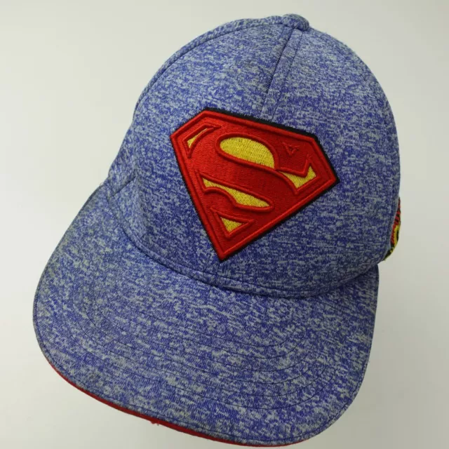 Superman Sfera Cappello DC Comics Blu Snapback Ragazzi Baseball