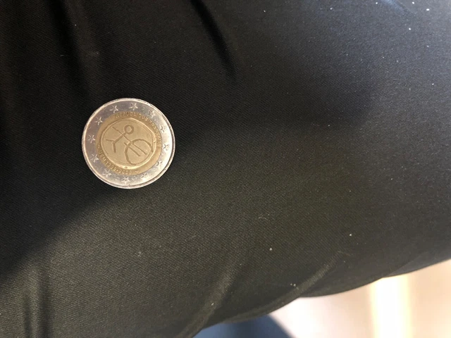 Pièce de 2 euros RARE, Bonhomme UEM 1999-2009 française