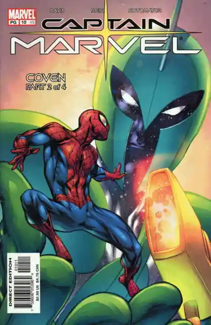 Captain Marvel Volume 4 #10 Marvel Comics August Aug 2003 (VFNM)