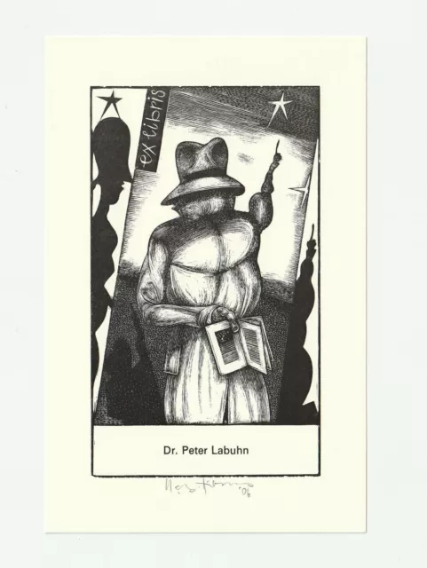 KARL-GEORG HIRSCH: Exlibris für Dr. Peter Labuhn