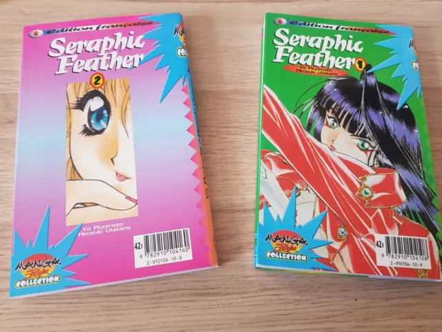 Manga Seraphic Feather, éditions Manga Player Collection, tomes 1 et 2. 2