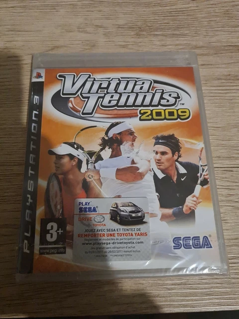 Virtua Tennis 2009 Jeu Ps3 Neuf Sous Blister Version Française Rare