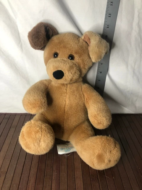 Vintage Build A Bear BABW 14" Brown Sugar Dog Stuffed Puppy Plush Rare Retired