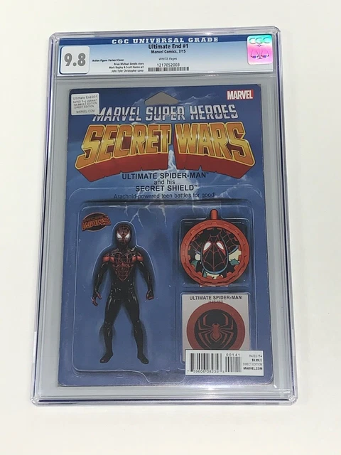 ULTIMATE END #1 CGC 9.8 Marvel Comics 2015 Action Figure Variant