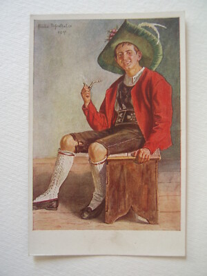 BZ MARLING BEI MERAN  ANNO 1917  BELLA TIROLER TRACHTEN TRENTINO ALTO ADIGE 