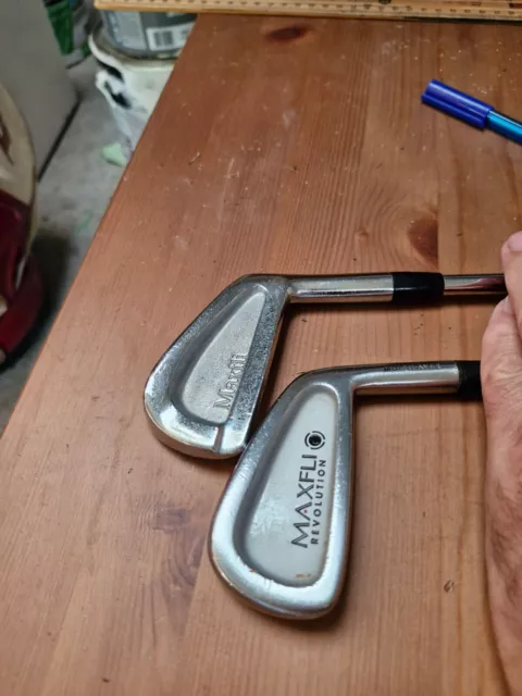 Robert Allenby 1 Iron and 2 Iron Maxfli  Golf