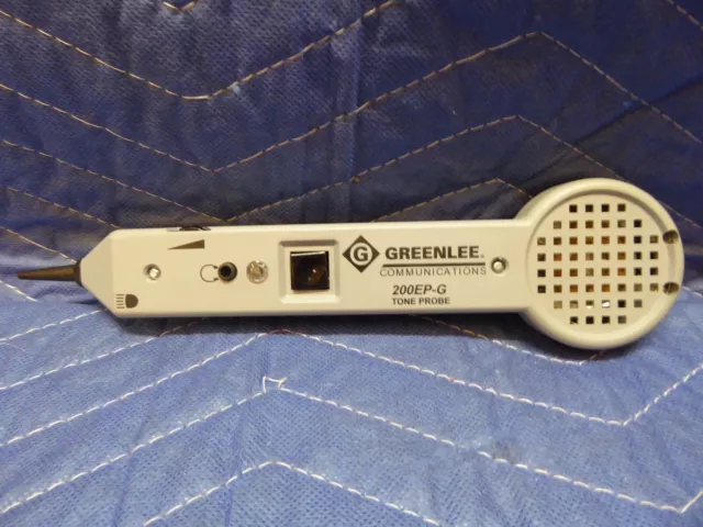 GREENLEE Communications (200EP-G) Tone Probe & 77HP-G Tone Generator w/ Case