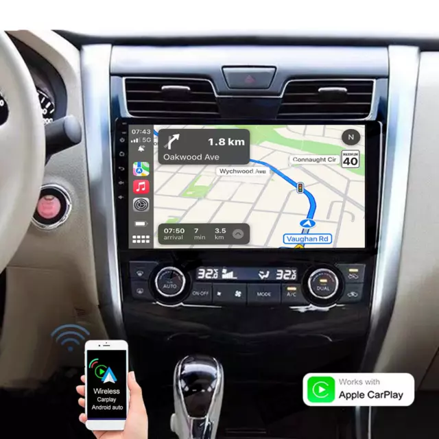 Android 12 For Nissan Altima 2013-2018 2+32G Wireless Carplay Car Radio Navi Gps
