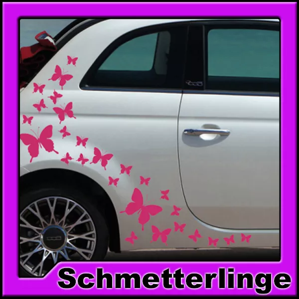 Schmetterling Autoaufkleber Butterfly Tuning Schmetterlinge Dekor Cartattoo Set