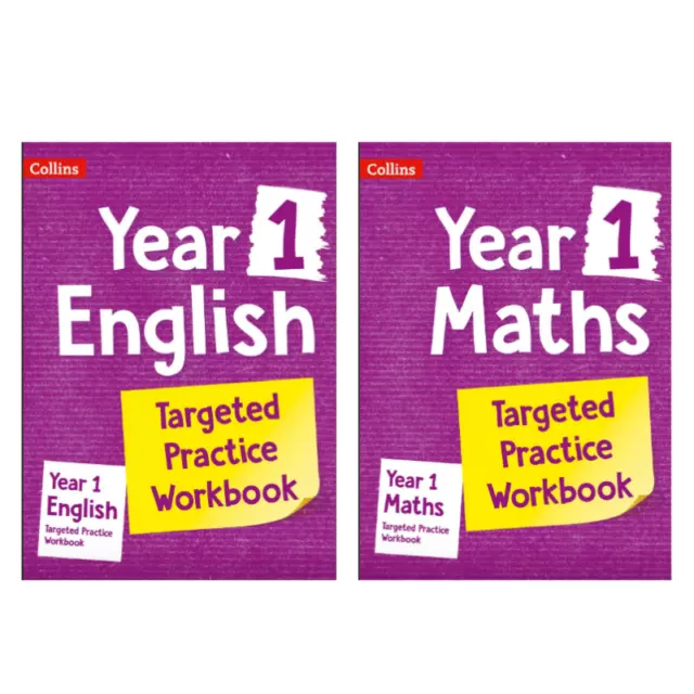 Year 1 Maths & English Targeted Practice Workbook KS1