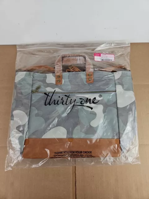 Thirty-One gifts Step Up Tote Bag Soft Camo Thirty One