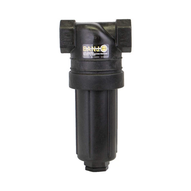 BANJO LST150-80 Inline Strainer,11 7/16" H,177 micron