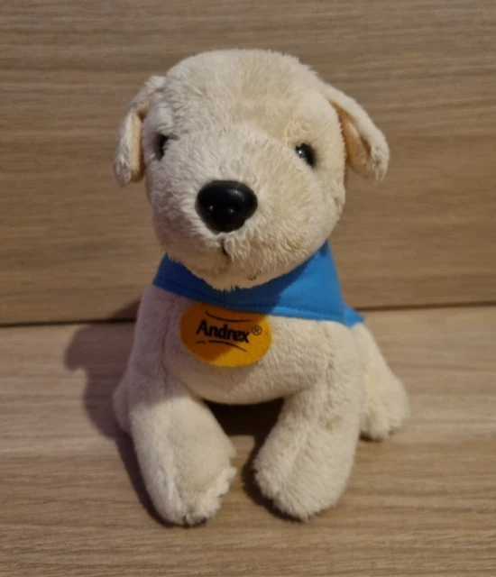 ANDREX GUIDE DOGS Puppy Training 40th Yellow Labrador Puppy Dog Plush