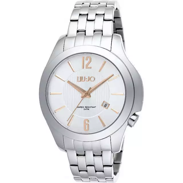 Orologio Uomo LIU JO Luxury BIONIC TLJ964-D Acciaio Silver Nuovo con Difetti