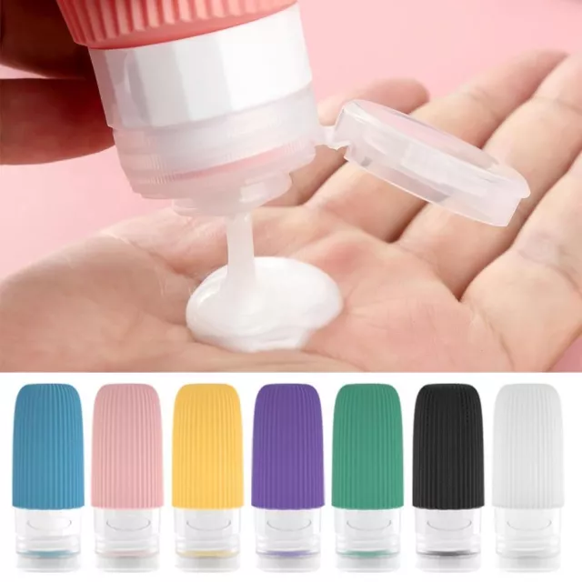 60ML Lotion Container Silicone Shower Gel Lotion Bottle  Travel
