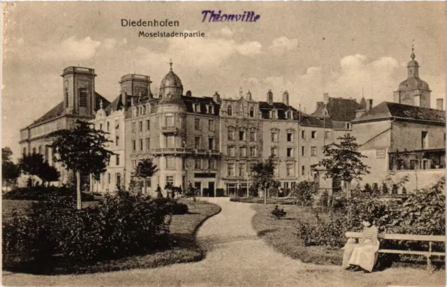 CPA AK DIEDENHOFEN - Moselstadenpartie (255324)