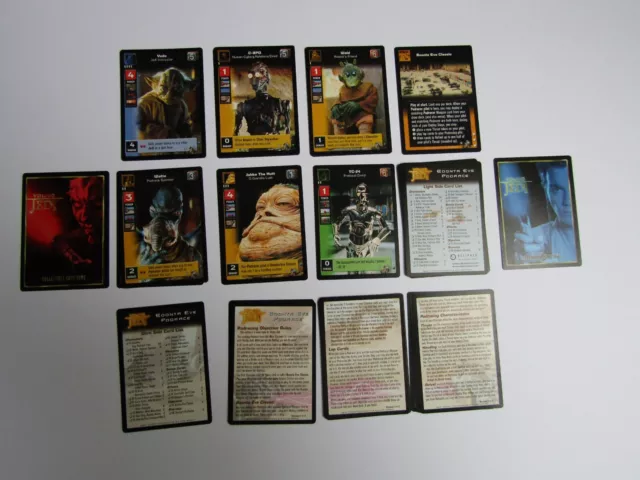 Star Wars 2001 Decipher Young Jedi Boonta Eve Podrace Rare Cards Choice (e40)