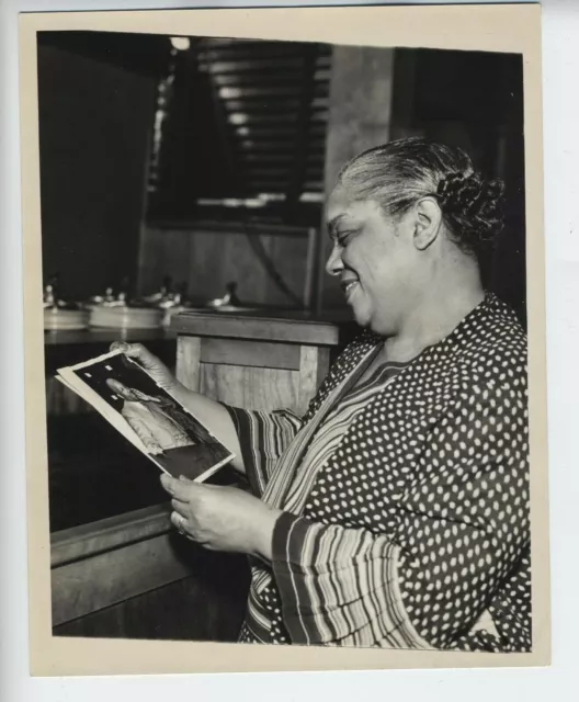 Harlem Father Divine 1937 Original African American  Wife  Vintage Photo