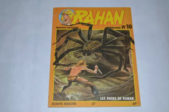 EO 1979 RAHAN BIMESTRIEL N° 10 ** Les ruses de Rahan **  NOUVELLE COLLECTION